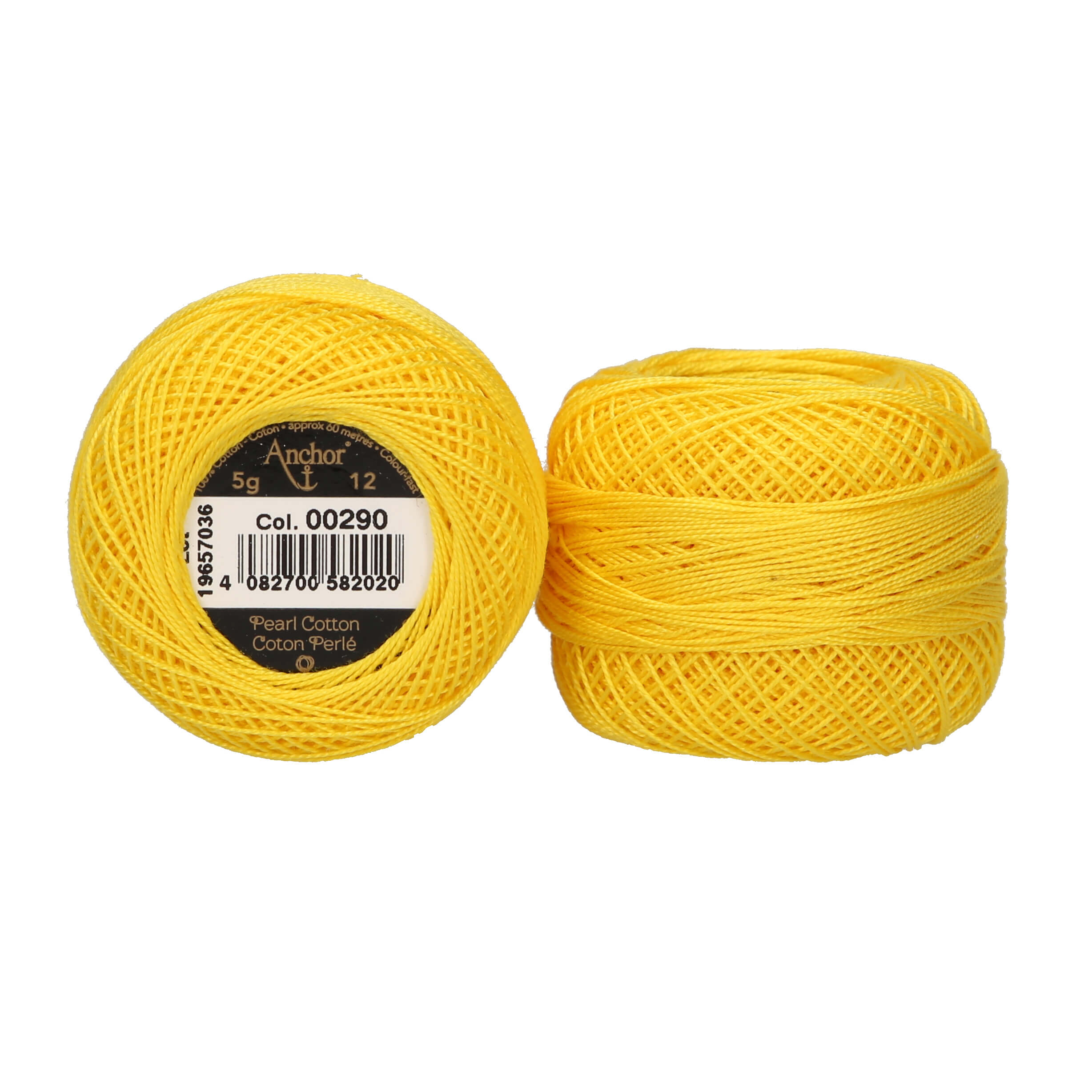 Anchor Pearl Cotton 12 5g Ball 0290 - The Thread Box UK